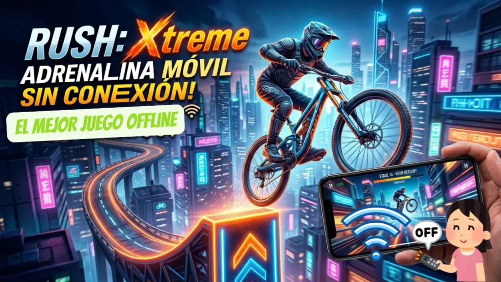 RUSH Xtreme Análisis Adrenalina y velocidad pura SIN conexión a internet